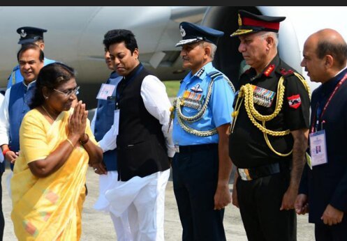 President Murmu Arrives for International Fleet Review (IFR) 2026