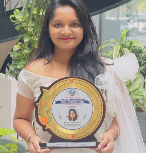 Dr. Kavya Thotla’s  Excellence in Skin Care Recognized