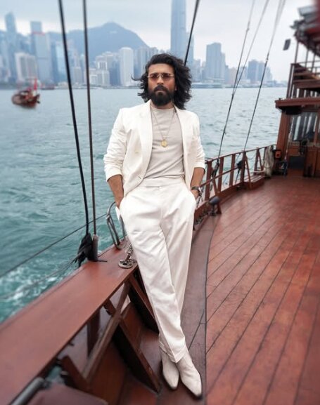 Global Star Ram Charan Stuns in Bold New Photoshoot