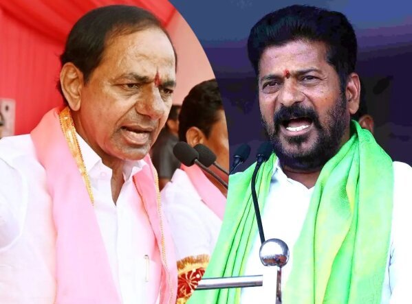 KCR and Revanth Hold Rival Power Shows
