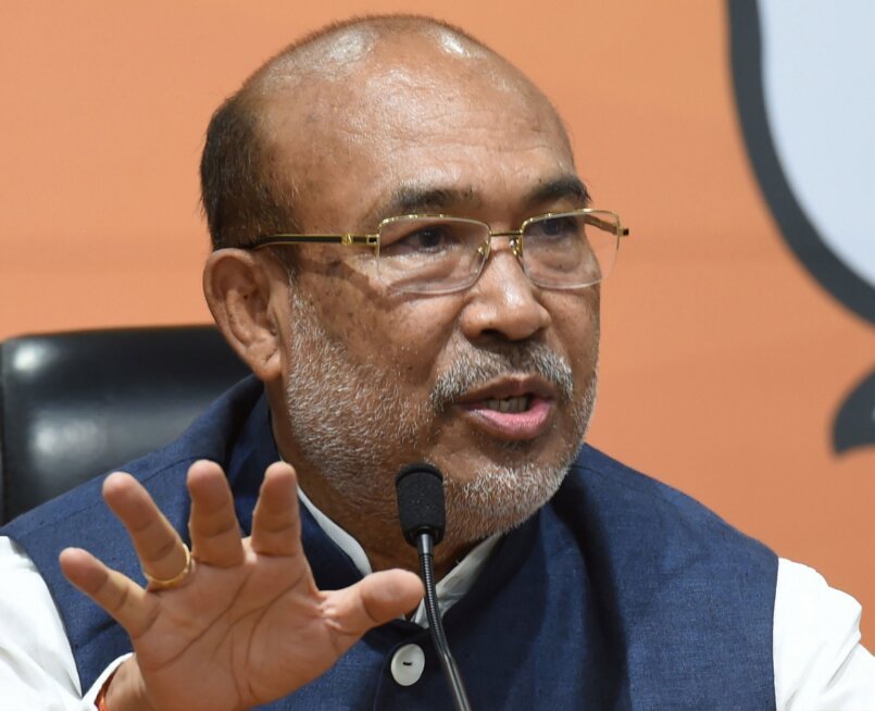 Manipur CM Calls for Peace