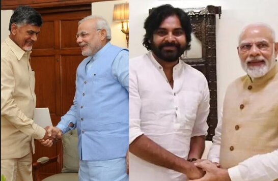 Naidu and Pawan Lead NDA’s Tribute to PM Modi