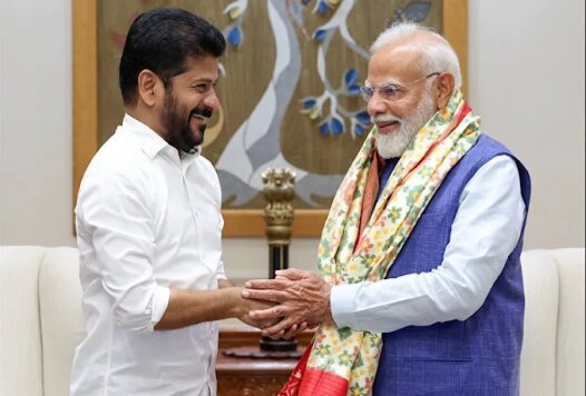 CM Revanth Reddy Meets PM Modi, Pitching a $1 Trillion State Economy