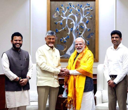 CM Naidu Heads to Delhi to Invite PM Modi for Bhogapuram Airport Launch