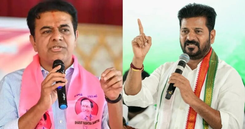 KTR Issues Legal Notice to CM Revanth Reddy