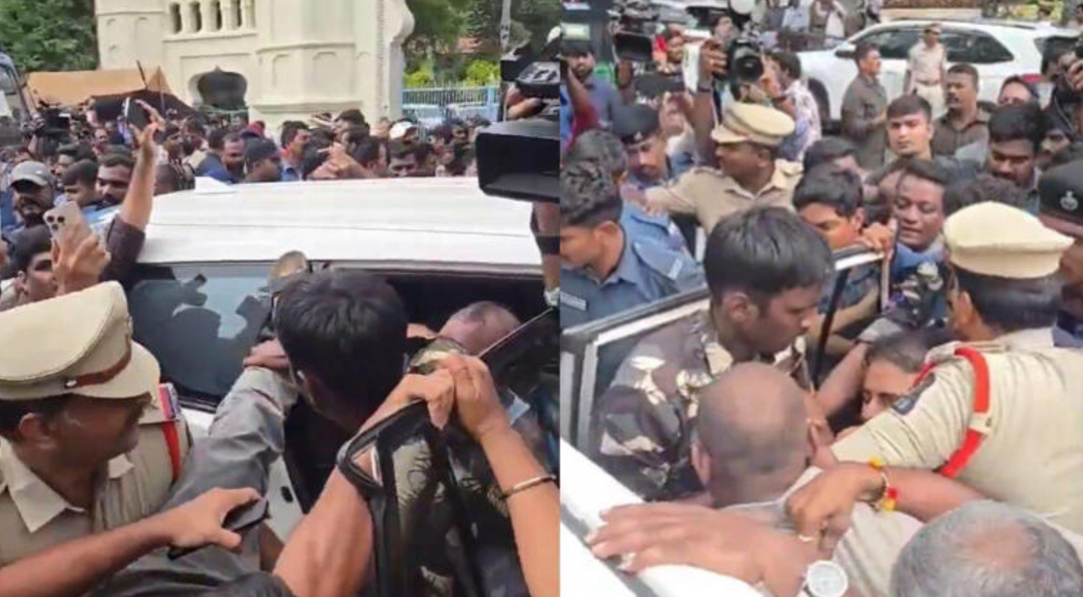 Harish Rao and BRS Leaders Detained